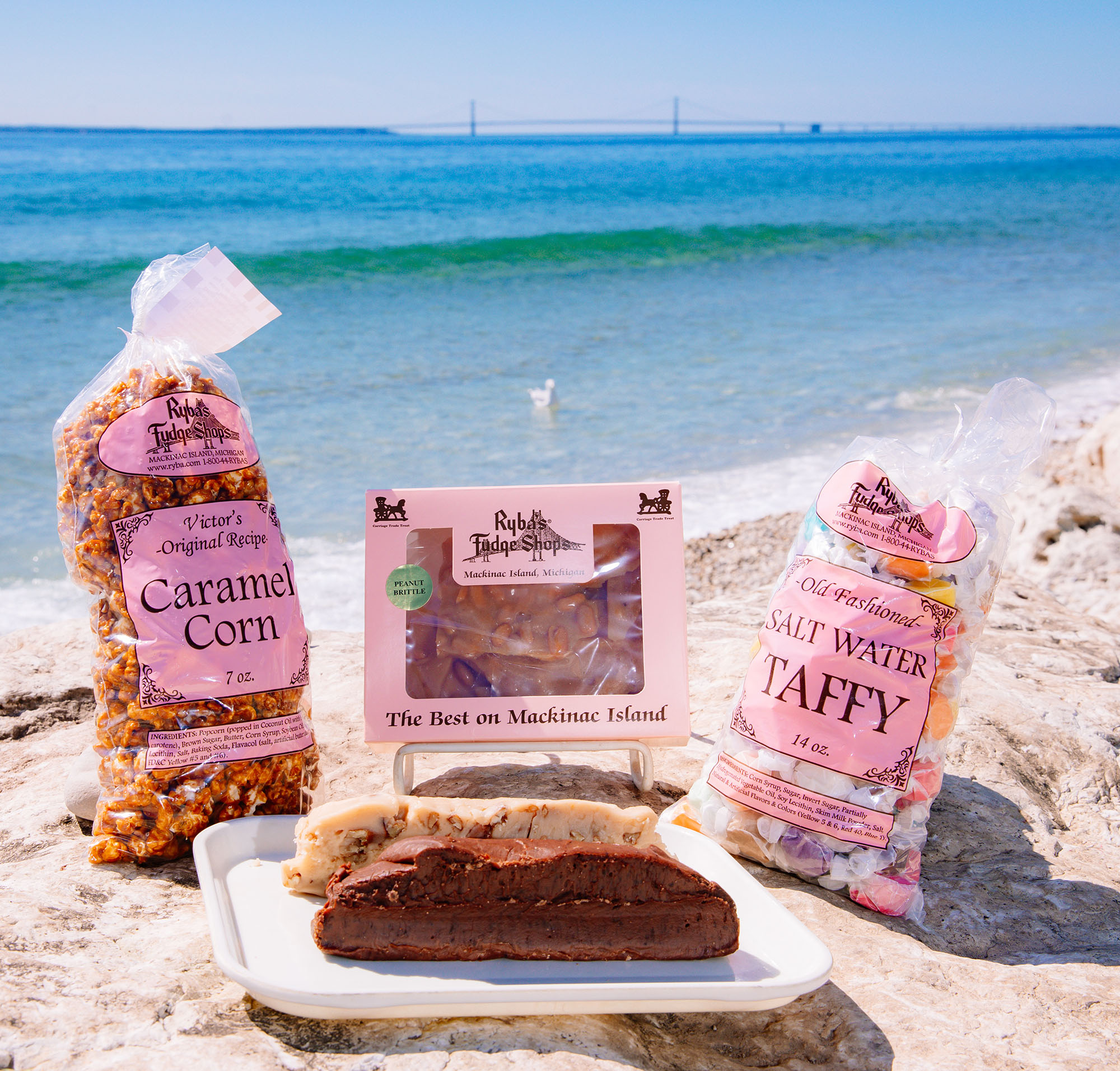 Best of Mackinac Island Sampler from Ryba's Fudge