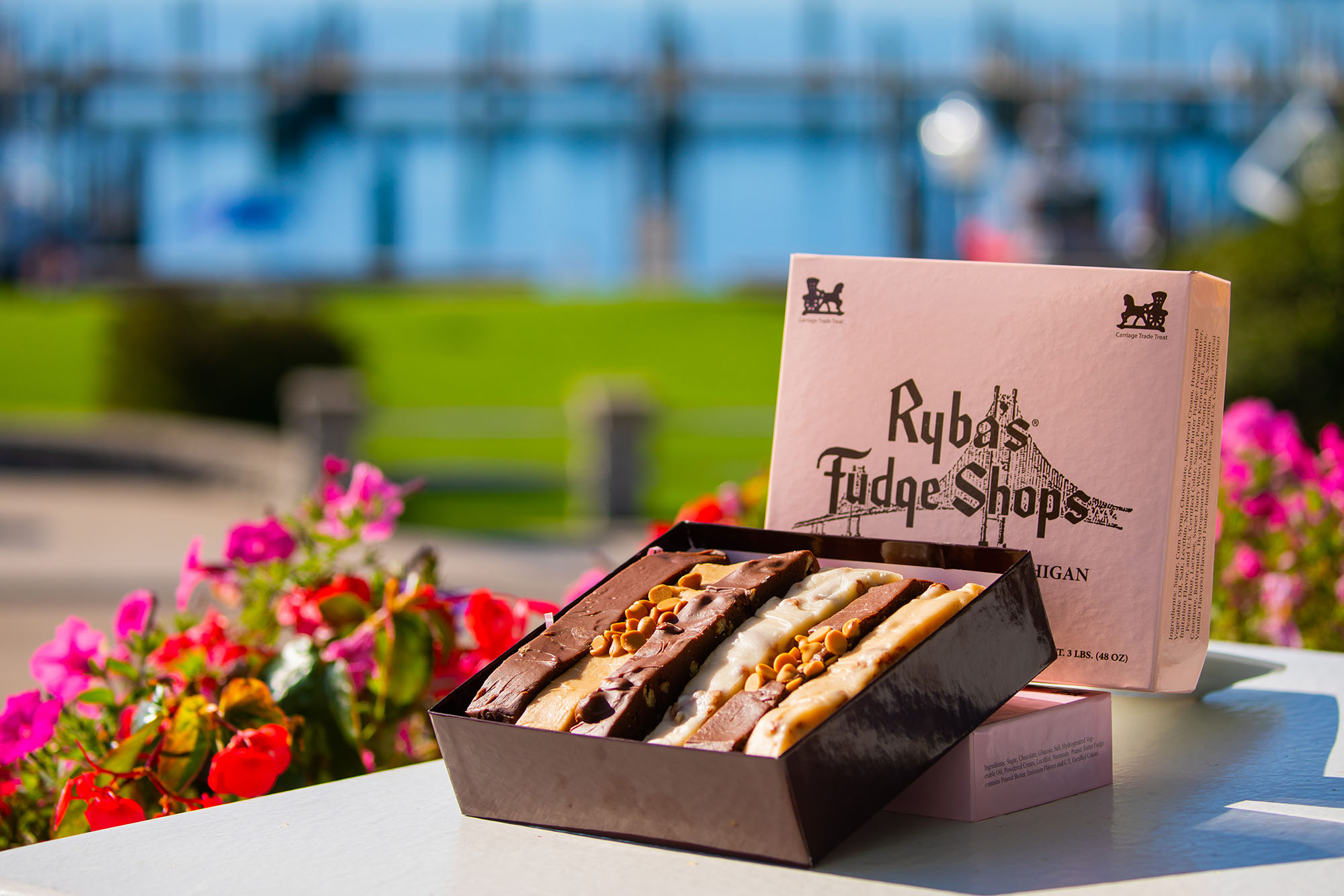 6 Slice Box of Ryba's Mackinac Island Fudge