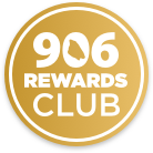 906 Rewards Club Logo