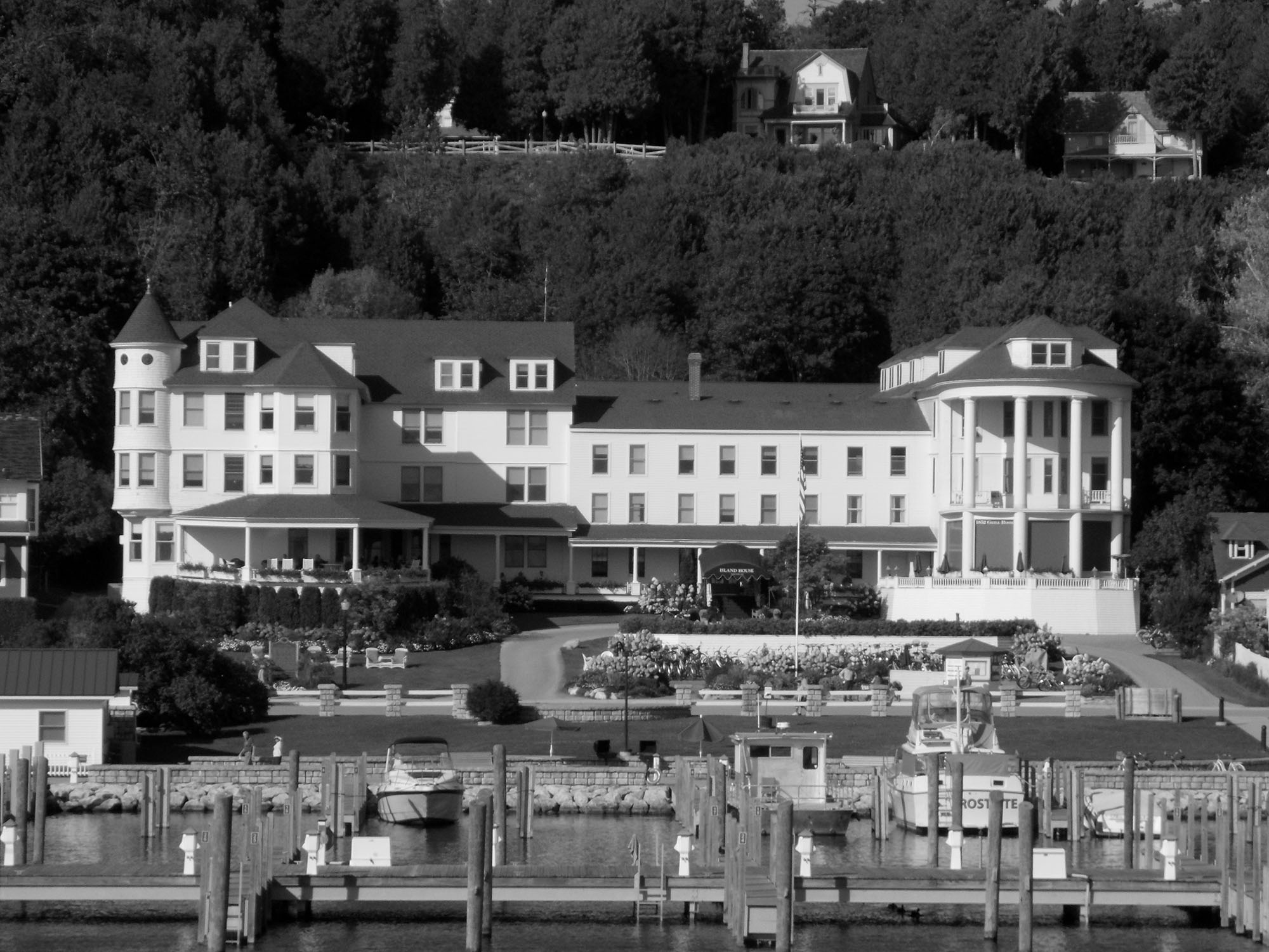 Historic Photo of Island House Hotel