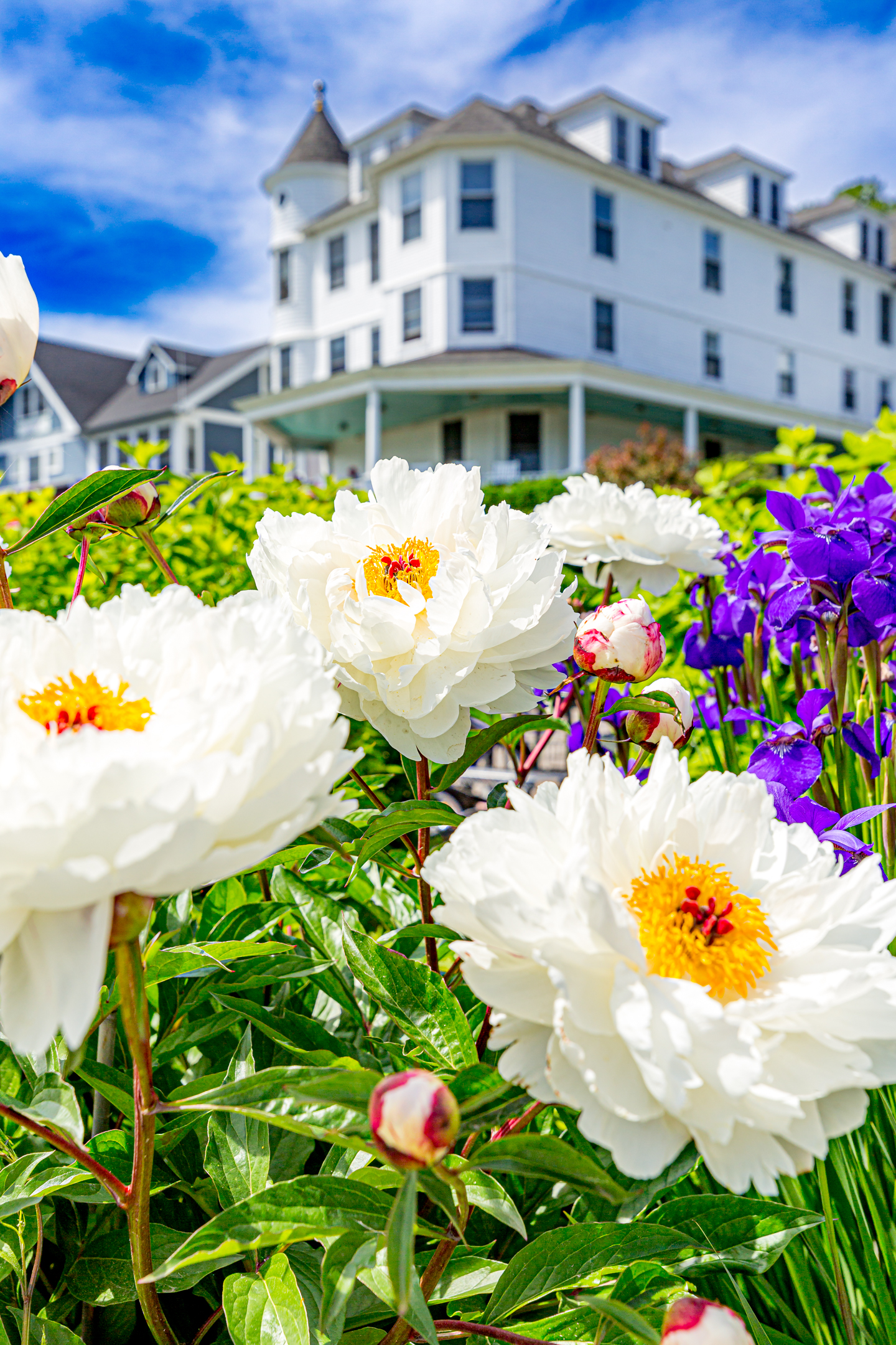 Island House Hotel on Mackinac Island Garden