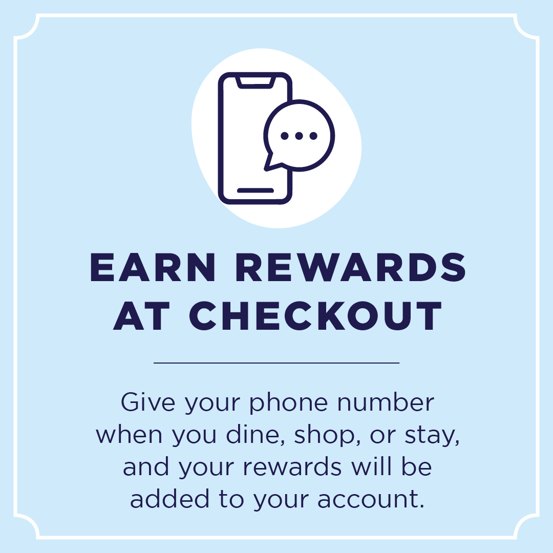 Earn rewards at checkout.